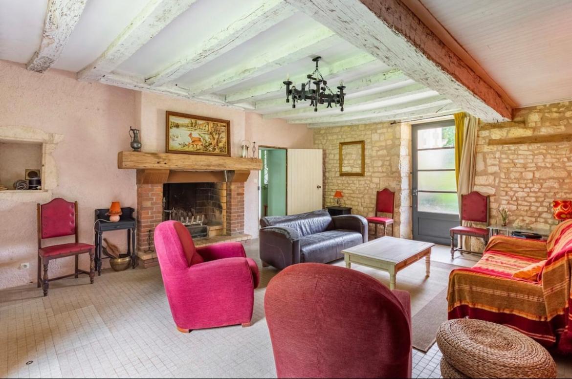Bed and Breakfast Parc De Lesseps Meunet-Planches Exterior foto